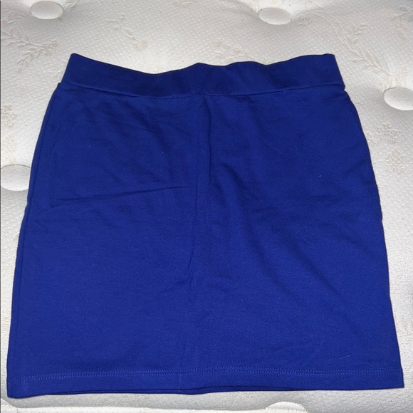 Forever 21 Bodycon Skirt-Royal Blue - Picture 3 of 3